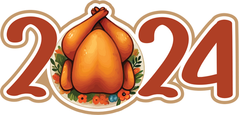 2024 - Turkey - Print & Cut Scrapbook Page Title - INSTANT DOWNLOAD