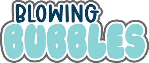 Blowing Bubbles - Digital Cut File - SVG - INSTANT DOWNLOAD