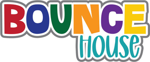 Bounce House - Digital Cut File - SVG - INSTANT DOWNLOAD