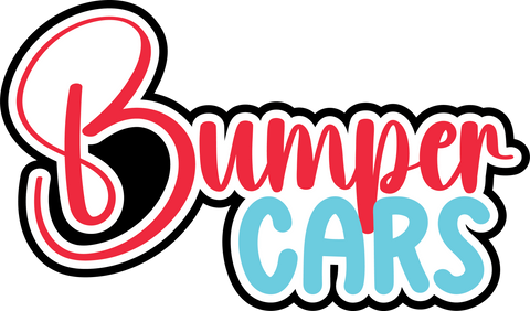 Bumper Cars - Digital Cut File - SVG - INSTANT DOWNLOAD