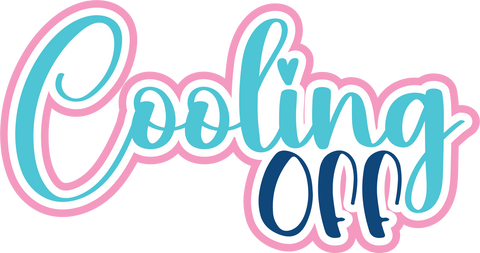 Cooling Off - Digital Cut File - SVG - INSTANT DOWNLOAD