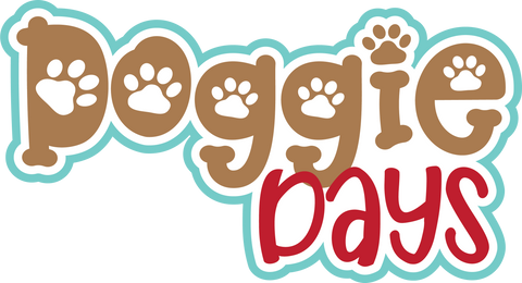 Doggie Days - Digital Cut File - SVG - INSTANT DOWNLOAD