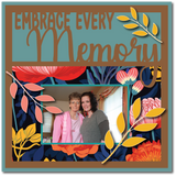 Embrace Every Memory - Scrapbook Page Overlay - Digital Cut File - SVG - INSTANT DOWNLOAD