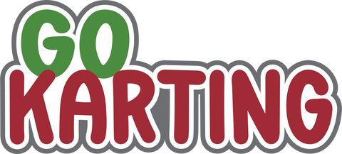 Go Karting - Digital Cut File - SVG - INSTANT DOWNLOAD