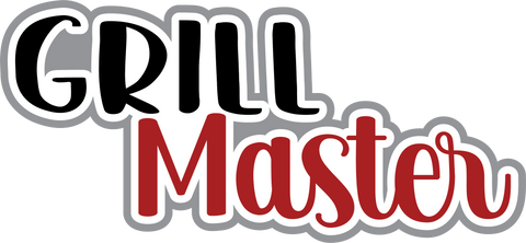 Grill Master - Digital Cut File - SVG - INSTANT DOWNLOAD