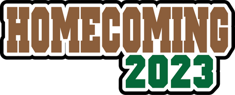 Homecoming 2023 - Digital Cut File - SVG - INSTANT DOWNLOAD