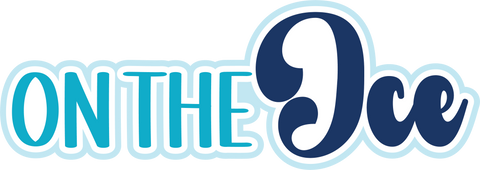 On the Ice - Digital Cut File - SVG - INSTANT DOWNLOAD