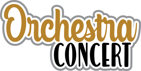 Orchestra Concert - Digital Cut File - SVG - INSTANT DOWNLOAD