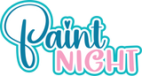 Paint Night - Digital Cut File - SVG - INSTANT DOWNLOAD
