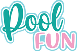 Pool Fun - Digital Cut File - SVG - INSTANT DOWNLOAD