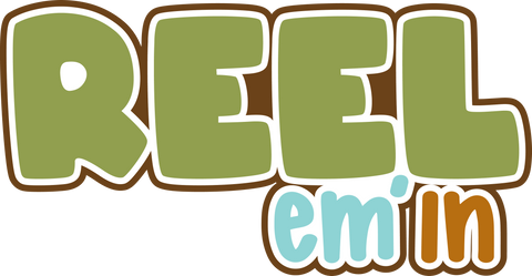 Reel Em' In - Digital Cut File - SVG - INSTANT DOWNLOAD