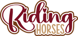 Riding Horses - Digital Cut File - SVG - INSTANT DOWNLOAD
