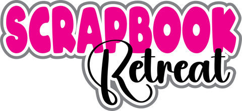 Scrapbook Retreat - Digital Cut File - SVG - INSTANT DOWNLOAD