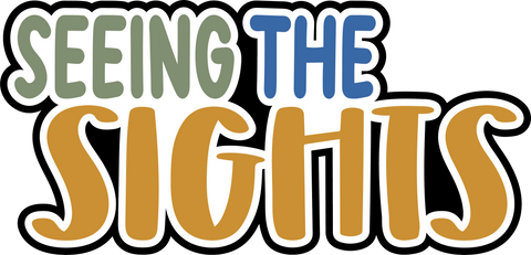 Seeing the Sights - Digital Cut File - SVG - INSTANT DOWNLOAD