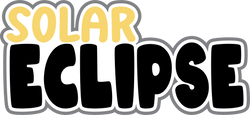 Solar Eclipse - Digital Cut File - SVG - INSTANT DOWNLOAD