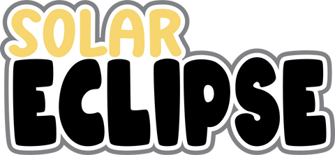 Solar Eclipse - Digital Cut File - SVG - INSTANT DOWNLOAD