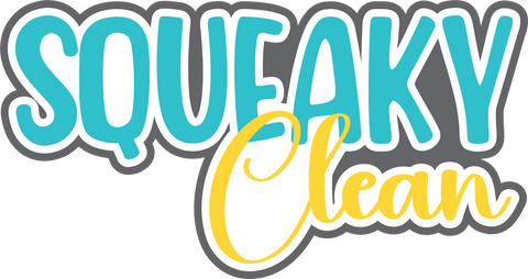 Squeaky Clean - Digital Cut File - SVG - INSTANT DOWNLOAD