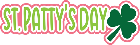 St. Patty's Day - Digital Cut File - SVG - INSTANT DOWNLOAD