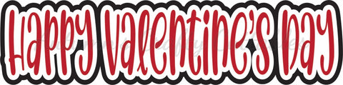 Happy Valentine's Day - Digital Cut File - SVG - INSTANT DOWNLOAD