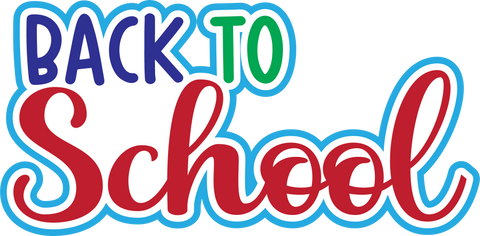 Back to School - Digital Cut File - SVG - INSTANT DOWNLOAD