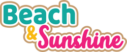 Beach & Sunshine - Digital Cut File - SVG - INSTANT DOWNLOAD