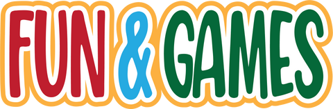 Fun & Games - Digital Cut File - SVG - INSTANT DOWNLOAD