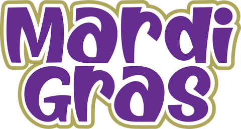 Mardi Gras - Digital Cut File - SVG - INSTANT DOWNLOAD