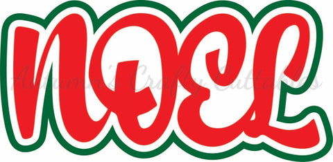 Noel - Digital Cut File - SVG - INSTANT DOWNLOAD