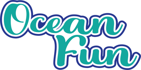 Ocean Fun - Digital Cut File - SVG - INSTANT DOWNLOAD
