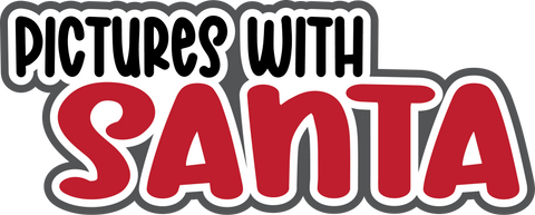 Pictures with Santa - Digital Cut File - SVG - INSTANT DOWNLOAD