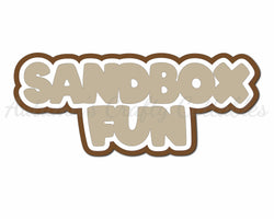 Sandbox Fun - Digital Cut File - SVG - INSTANT DOWNLOAD