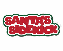 Santa's Sidekick - Digital Cut File - SVG - INSTANT DOWNLOAD