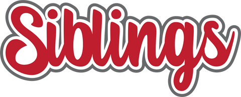 Siblings - Digital Cut File - SVG - INSTANT DOWNLOAD