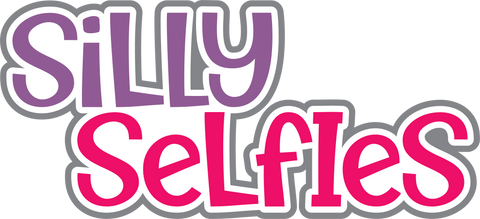 Silly Selfies - Digital Cut File - SVG - INSTANT DOWNLOAD