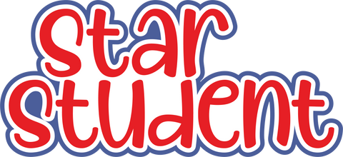 Star Student - Digital Cut File - SVG - INSTANT DOWNLOAD