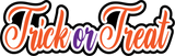 Trick or Treat - Digital Cut File - SVG - INSTANT DOWNLOAD