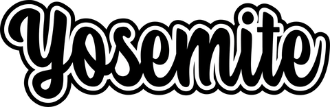 Yosemite - Digital Cut File - SVG - INSTANT DOWNLOAD
