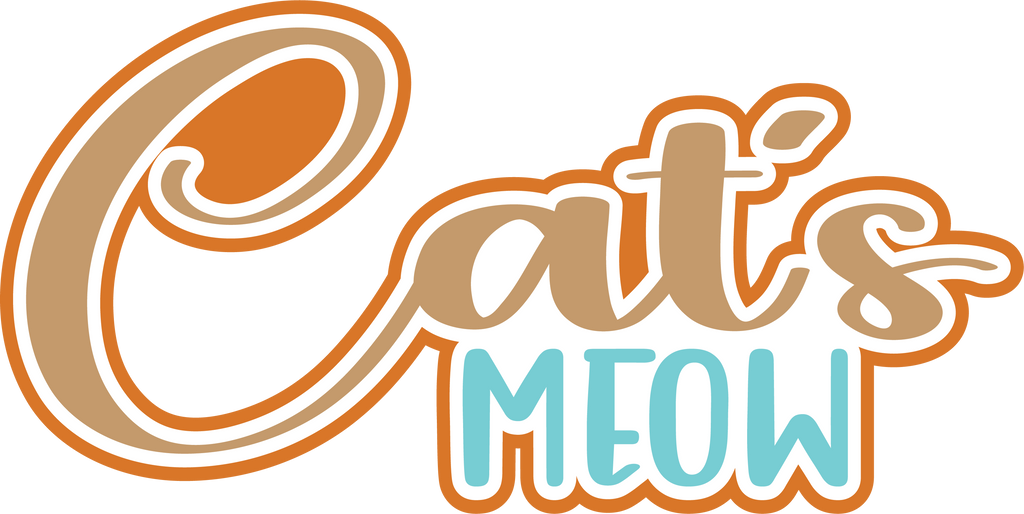 Cat's Meow Digital Cut File SVG INSTANT DOWNLOAD Autumn's
