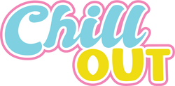 Chill Out - Digital Cut File - SVG - INSTANT DOWNLOAD