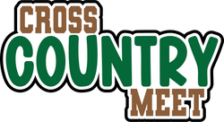 Cross Country Meet - Digital Cut File - SVG - INSTANT DOWNLOAD