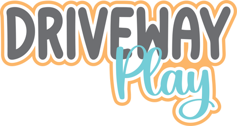 Driveway Play - Digital Cut File - SVG - INSTANT DOWNLOAD