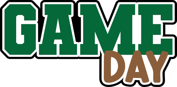 Game Day - Digital Cut File - SVG - INSTANT DOWNLOAD