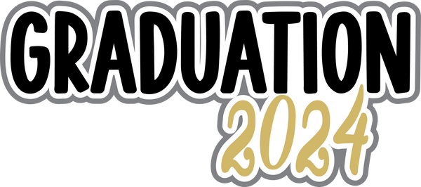 Graduation 2024 - Digital Cut File - SVG - INSTANT DOWNLOAD