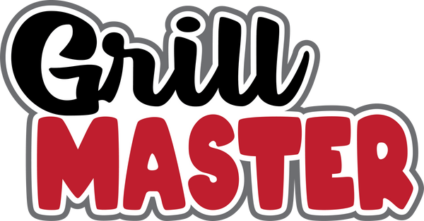 Grill Master - Digital Cut File - SVG - INSTANT DOWNLOAD
