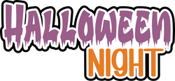 Halloween Night - Digital Cut File - SVG - INSTANT DOWNLOAD