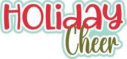 Holiday Cheer - Digital Cut File - SVG - INSTANT DOWNLOAD