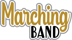 Marching Band - Digital Cut File - SVG - INSTANT DOWNLOAD