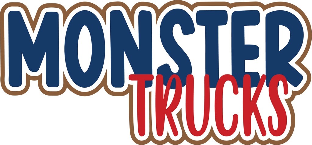 Monster Trucks - Digital Cut File - SVG - INSTANT DOWNLOAD – Autumn's ...