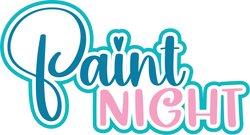 Paint Night - Digital Cut File - SVG - INSTANT DOWNLOAD