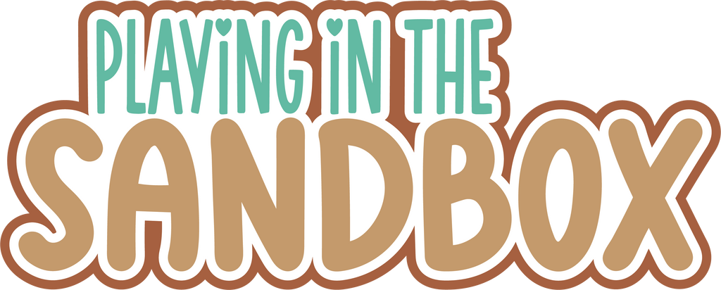 Playing in the Sandbox - Digital Cut File - SVG - INSTANT DOWNLOAD ...